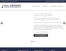 Tablet Screenshot of evu-zaehlwerk.de